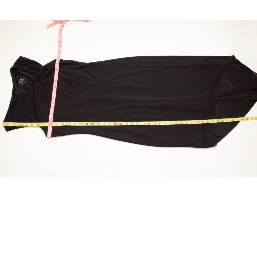 David Meister Cocktail Dress Asymmetric Midi Evening Sleeveless Midi Size 4 - Picture 6 of 6